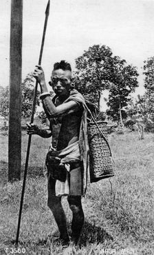 Naga man, India, 20th century