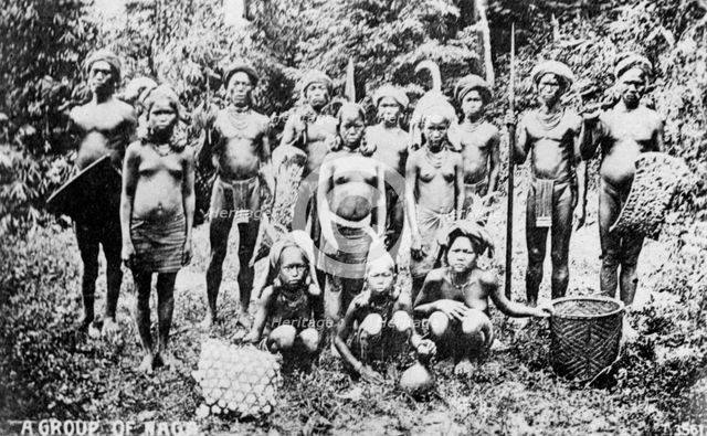 Naga people, India, 20th century. Artist: Unknown