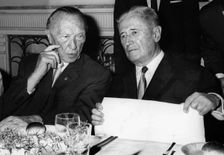 Nahum Goldmann (1894-1982), Zionist and World Jewish Leader. Creator: Unknown