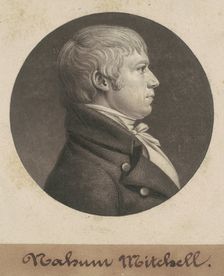 Nahum Mitchell, 1803-1804. Creator: Charles Balthazar Julien Févret de Saint-Mémin