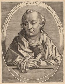 Nahum, published 1613. Creator: Theodoor Galle