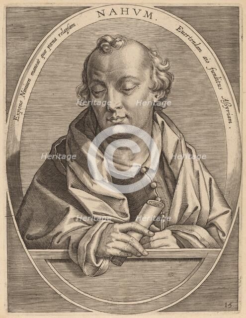 Nahum, published 1613. Creator: Theodoor Galle.