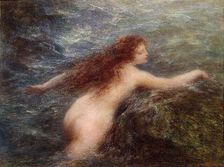 Naiad c1896. Creator: Fantin-Latour, Henri (1836-1904)