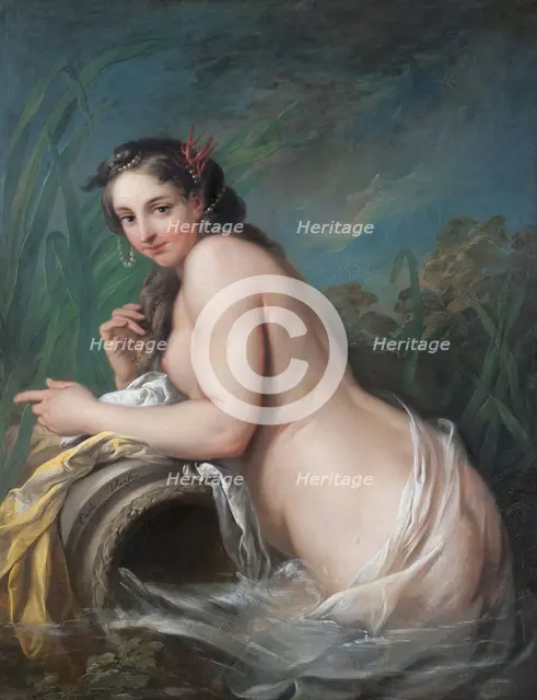 Naiad, mid-late 18th century. Creator: Carle van Loo.