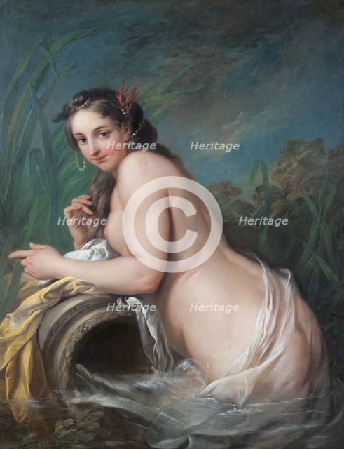 Naiad, mid-late 18th century. Creator: Carle van Loo.