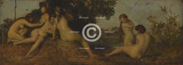Naïades, between 1873 and 1877. Creator: Jean Jacques Henner.