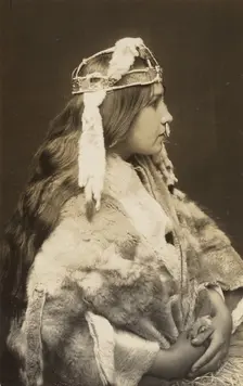 Naida, the Proud Princess, 1914. Creator: Edward Sheriff Curtis