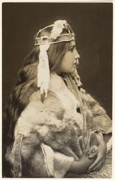 Naida, the Proud Princess, 1914. Creator: Edward Sheriff Curtis