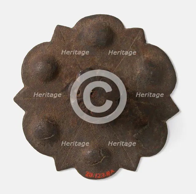 Nail, Head, French or Spanish, 16th-17th century. Creator: Unknown.