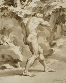 Naked man. Creator: Jan de Bisschop