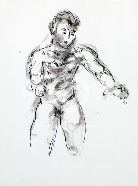 'Naked Masculine', c1920. Creator: Francis Picabia.