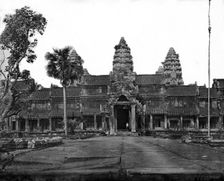 Nakhon Thom (Angkor Wat), Cambodia, 1866. Creator: John Thomson