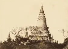 Nam-Vian - Tombeaux, 1866. Creator: Emile Gsell