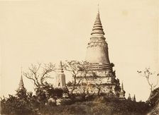 Nam-Vian - Tombeaux, 1866. Creator: Emile Gsell