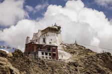 Namgyal Tsemo Monastery, Leh, Ladakh, India, 2023. Creator: Peter Thompson