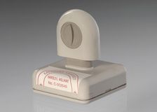 Name stamp for Harold L. Williams, late 20th-early 21st century. Creator: Identity Group, Inc.