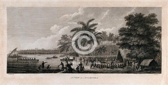 Namuka Island (Tonga), 1743. Creator: Webber, John (1751-1793).