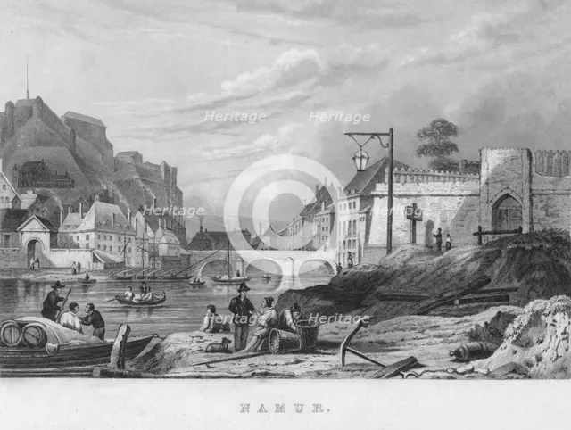 'Namur', 1850. Artist: Shury & Son.