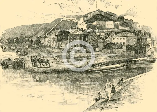 'Namur', 1890.   Creator: Unknown.