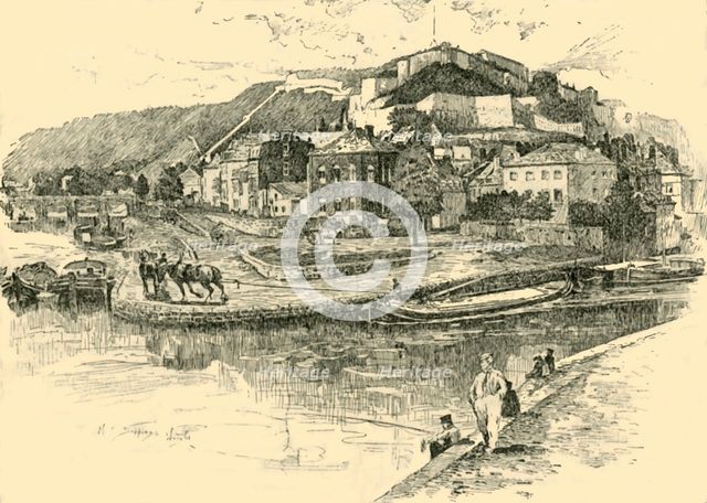 'Namur', 1890.   Creator: Unknown.