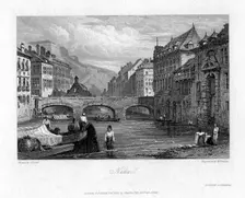 Namur, Belgium, 1830. Artist: William Finden