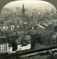 Namur, Belgium, from the Fortress Hill c1930s. Creator: Unknown