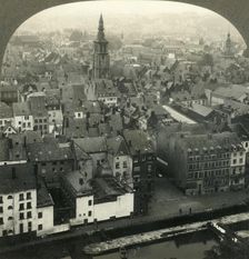 Namur, Belgium, from the Fortress Hill c1930s. Creator: Unknown