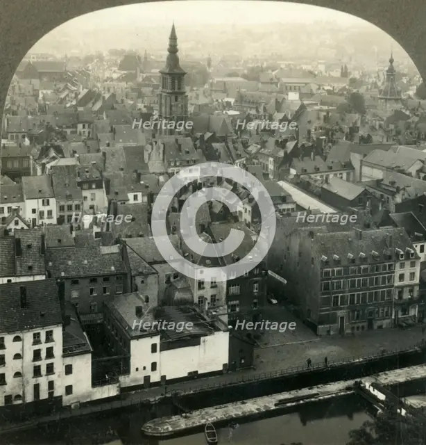 'Namur, Belgium, from the Fortress Hill', c1930s. Creator: Unknown.