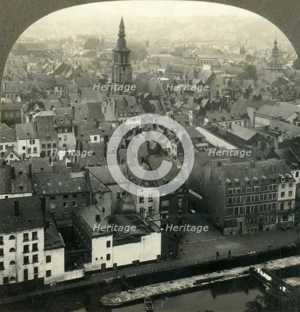 'Namur, Belgium, from the Fortress Hill', c1930s. Creator: Unknown.