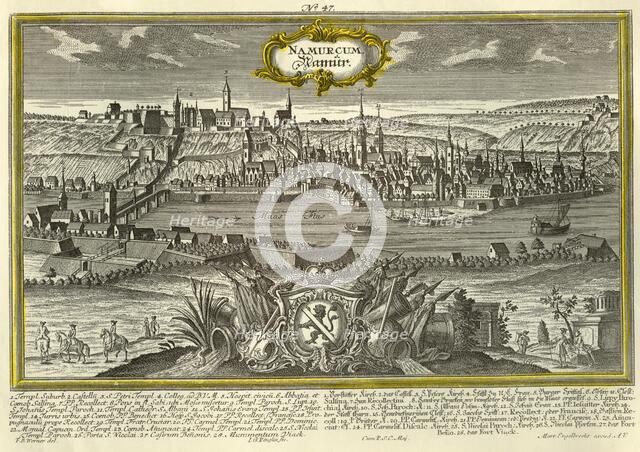 Namur, c1740.  Creator: Johann Georg Ringlin.