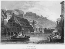 Namur. On the Sambre 1850. Artist: R Brice