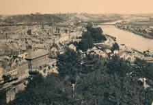 Namur. Vue de la Ville et Confluent de Sambre et Meuse c1900