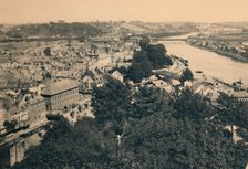 Namur. Vue de la Ville et Confluent de Sambre et Meuse c1900