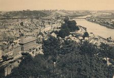 Namur. Vue de la Ville et Confluent de Sambre et Meuse c1900