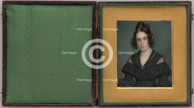 Nancy Kellogg, 1838. Creator: James Whitehorne.