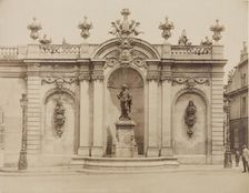 Nancy. La Statue de Jacques Callot, c1877. Creator: Unknown