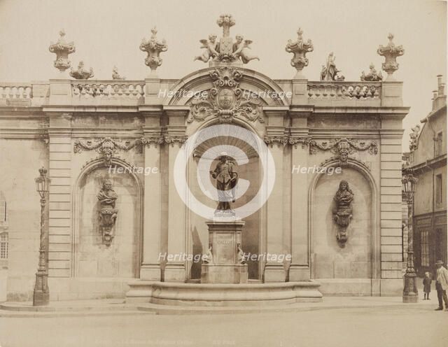 Nancy. La Statue de Jacques Callot, c1877. Creator: Unknown.