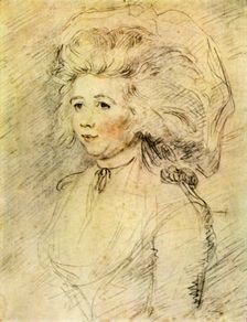 Nancy Woodforde late 18th-early 19th century, (1943). Creator: Samuel Woodforde