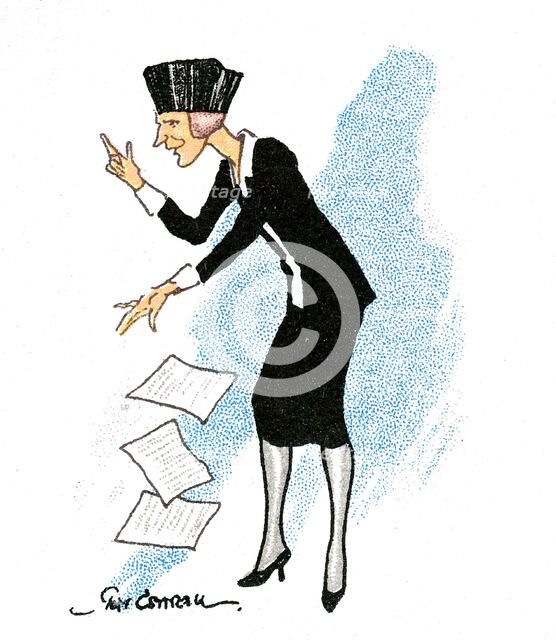 Nancy Witcher Langhorne Astor, Viscountess Astor (1879-1964), British politician, c1920s. Artist: Unknown