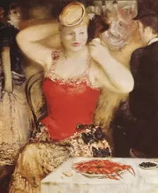 Nana (After Emile Zola novel Nana), 1934. Artist: Williams, Pyotr Vladimirovich (1902-1947)