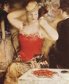 Nana (After Emile Zola novel Nana), 1934. Artist: Williams, Pyotr Vladimirovich (1902-1947)