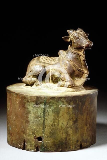 Nandi, the Bull Mount of Shiva, 15th century (?). Creator: Unknown.