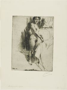 Nanette, 1903. Creator: Anders Leonard Zorn