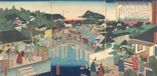 Nankin in China, 2nd month, 1862. Creator: Utagawa Yoshitora