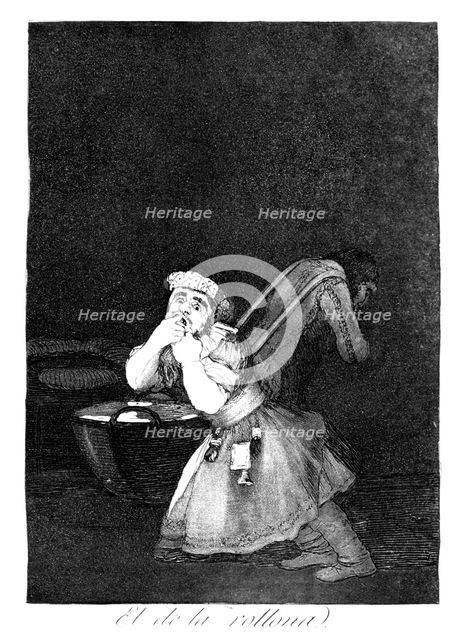 'Nanny's boy', 1799. Artist: Francisco Goya