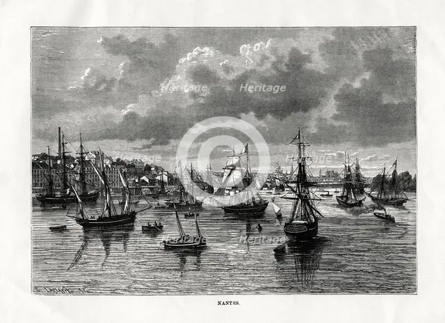 Nantes, France, 1879. Artist: C Laplante