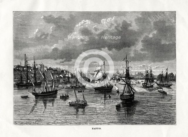 Nantes, France, 1879. Artist: C Laplante