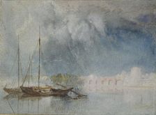 Nantes: Pont Pirmil, c1830. Artist: JMW Turner