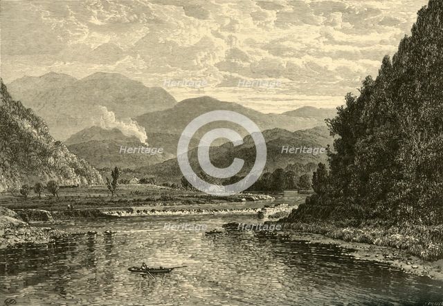 'Nanticoke Dam', 1874.  Creator: John Filmer.
