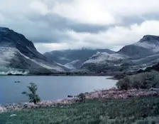 Nantle Lake, Rhyd-ddu, Caernarvon, Wales, c1955. Creator: Arthur Charles Kirby Ware